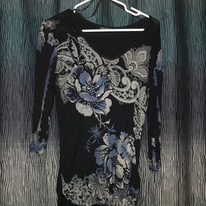 Floral and Paisley Sweatshirt